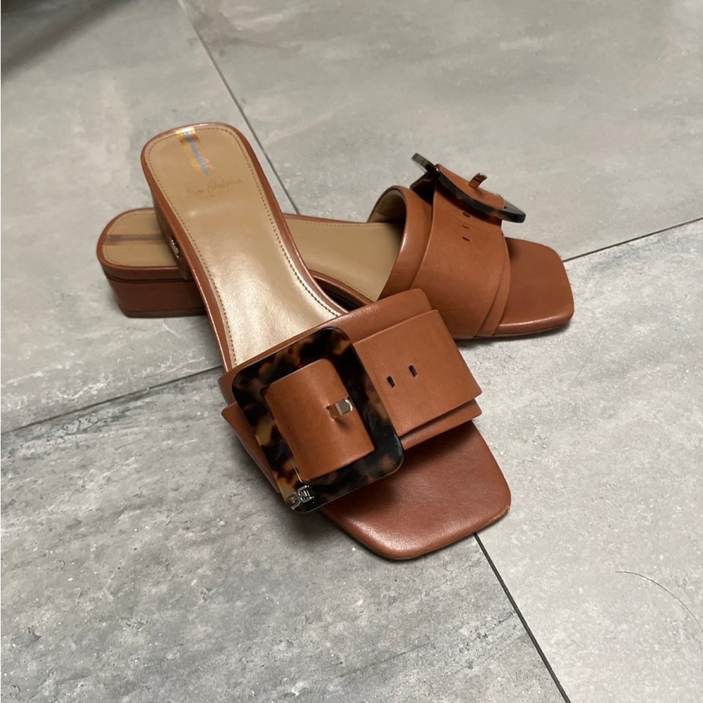 Sam Edelman tan leather sandals